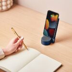 Lexon City Energy Pro 10W Wireless Charger with Bluetooth Speaker dark blue LD145DB - imagine 4