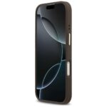 Case Guess Grained Strass Logo MagSafe for iPhone 17 brown - imagine 5