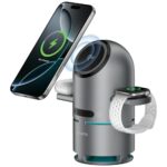 Charging station 4smarts ChargeBot Sound Qi2 gray