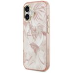 Guess Jungle Tonal Triangle MagSafe Case for iPhone 17 Pink - imagine 2
