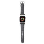 Karl Lagerfeld Strap KLAWLSAKLHPG Apple Watch 42/44/45/49mm silver strap Saffiano Monogram