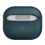 UNIQ Terra Case AirPods 3 gen. Genuine Leather nautical blue - imagine 2