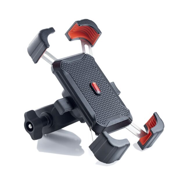 Extralink EPH-B2 | Bike phone holder | auto clamp, black - imagine 2