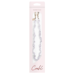 UNIQ Coehl Perla Handstrap universal phone strap for hand white/white pearl - imagine 7