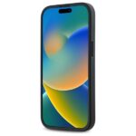 DKNY DKHCP14SPQDSLK iPhone 14 6.1" black Quilted Stack Logo - imagine 5