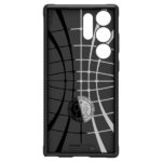 Spigen Rugged Armor Sam S23 Ultra S918 matte black ACS05613 - imagine 3