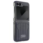 Audi Synthetic Leather MagSafe Z Flip 6 F741 black hardcase AU-TPUPCFlip6-Q5/D1-BK - imagine 3