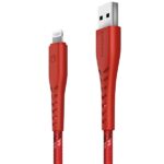 ENERGEA Nyloflex USB - Lightning Cable Charge and Sync C89 MFI 1.5m red - imagine 2