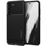 Spigen Rugged Armor Samsung G990 S21 FE black matte ACS03049