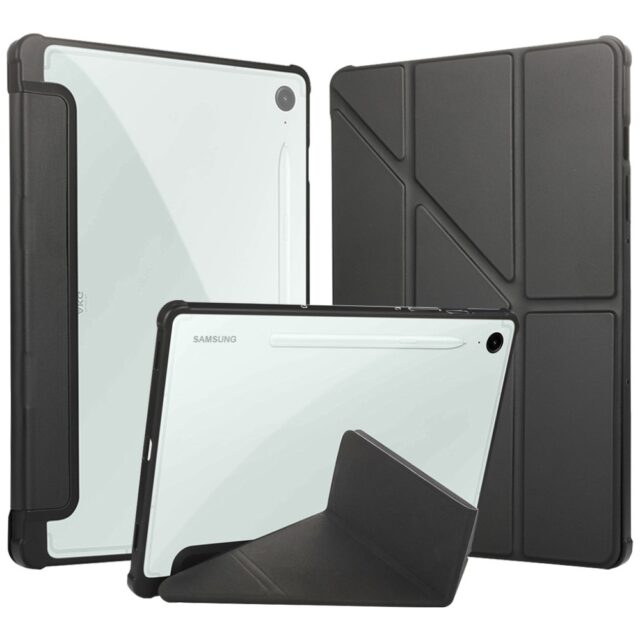 Etui Stand Samsung Tab S10+ czarne       /black - imagine 2