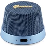 Guess speaker Bluetooth GUWSC3ALSMB Speaker Stand blue Magnetic Script Metal - imagine 2