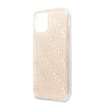 Guess GUHCN61PCU4GLGO iPhone 11 6,1" Xr gold hard case 4G Glitter - imagine 4