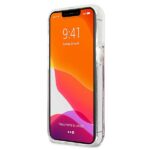 Guess GUHCP13LLGPEPI iPhone 13 Pro / 13 6,1" pink hardcase Peony Liquid Glitter - imagine 5