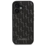 Karl Lagerfeld KLHMP16MPKHPORPK iPhone16 Plus 6.7" black hardcase Hot Stamp Magsafe - imagine 3