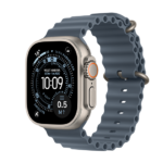 Watch Apple Watch Ultra 3 (2025) 5G 49mm Natural Titanium Case with Ocean Band - Anchor Blue