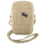 Hello Kitty Bag HKPBPEKHBPD gold Quilted Bows Strap - imagine 2