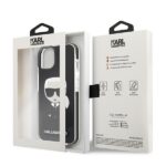 Karl Lagerfeld KLHCP13STPEIKK iPhone 13 mini 5,4"  hardcase black Iconik Karl - imagine 8