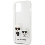 Karl Lagerfeld KLHCP12MCKTR iPhone 12/12 Pro 6,1" hardcase Transparent Karl & Choupette - imagine 8