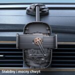 USAMS Car Mount for Dashboard black ZJ065ZJ01 (US-ZJ065) - imagine 6