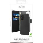 Puro Wallet Detachable Samsung A72 5G A726/A72 LTE A725 2 in 1 black SGA72BOOKC3BLK - imagine 3
