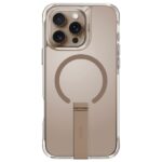 UNIQ case Eleva with Vertica Stand iPhone 16 Pro Max 6.9" taupe gold - imagine 2