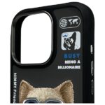 Nimmy case iPhone 16 Pro Max 6.9" black Cool&Cute 2.0 Dog - imagine 3