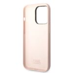 Karl Lagerfeld KLHCP14XSNIKBCP iPhone 14 Pro Max 6,7" hardcase pink Silicone Ikonik - imagine 7