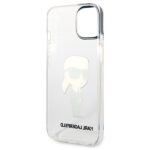 Karl Lagerfeld KLHCP14MHNIKTCT iPhone 14Plus / 15 Plus 6,7" transparent hardcase Ikonik Karl Lagerfe - imagine 7