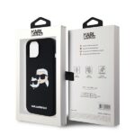 Karl Lagerfeld KLHMP15SSKCHPPLK iPhone 15 / 14 / 13 6.1" black hardcase Silicone Karl & Choupe - imagine 8