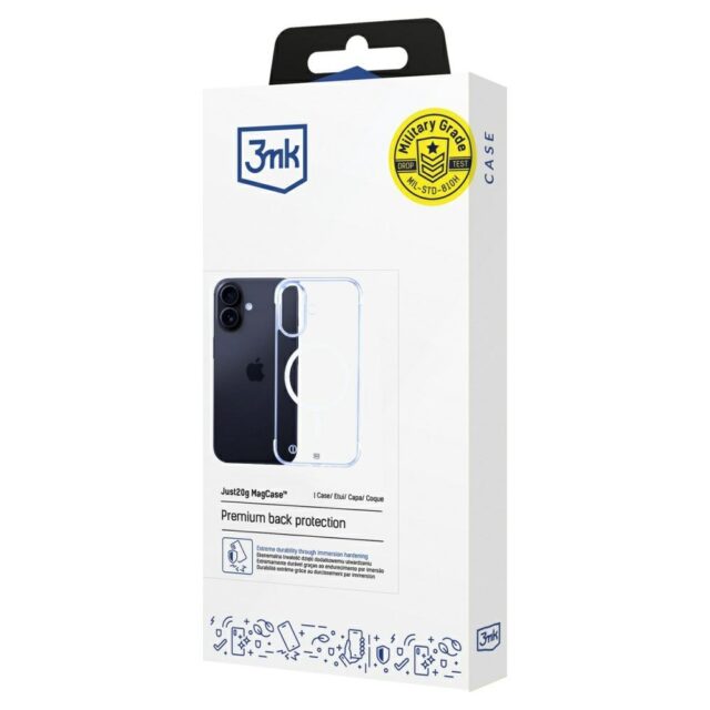3MK Just20g MagCase for iPhone 16 - imagine 3
