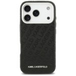 Karl Lagerfeld FW Stamped Karl MagSafe Case for iPhone 17 Pro Black - imagine 3