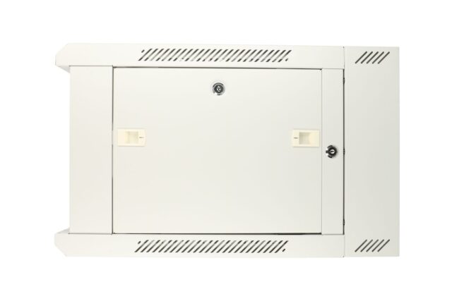 Extralink 6U 600x600 AZH Gray | Rackmount cabinet | wall mounted, swing type - imagine 8
