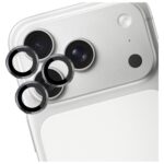 Camera lens protection 3MK Lens Protection Pro for Apple iPhone 17 Pro / 17 Pro Max grey - imagine 6