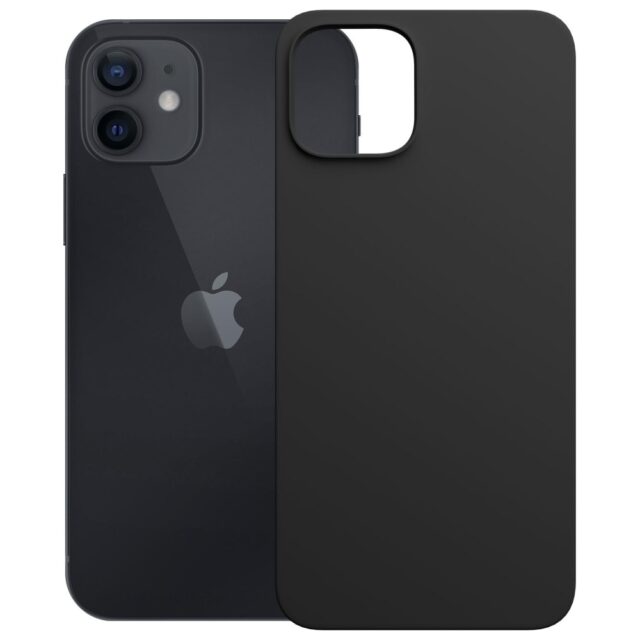 3MK Hardy MagSilicone Case for Apple iPhone 12 Black - imagine 6
