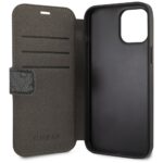 Guess GUFLBKSP12L4GG iPhone 12 Pro Max 6,7" grey book 4G Charms Collection - imagine 2