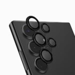 UNIQ Optix Aluminum Camera Lens Protector Sam S24 Ultra S928 midnight black camera lens glass
