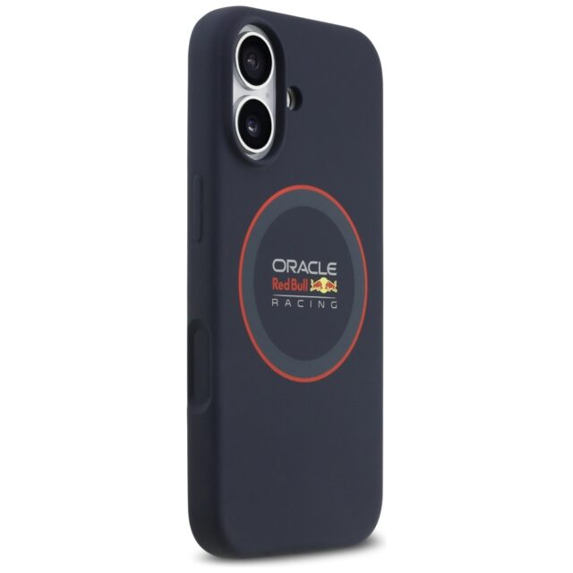 Red Bull Silicone Red Ring MagSafe Case for iPhone 17 Navy Blue - imagine 4