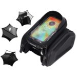 Extralink Bicycle Bag, Waterproof Frame Pannier with Phone Case - imagine 2