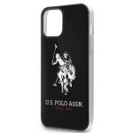 US Polo USHCP12MTPUHRBK iPhone 12/12 Pro 6,1" black Shiny Big Logo - imagine 4