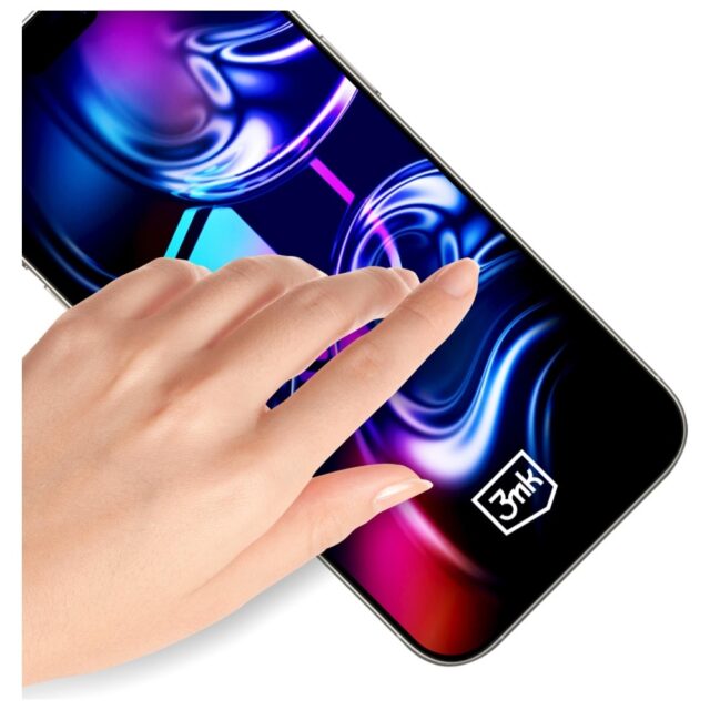 Szkło hartowane 3MK HardGlass Max         z aplikatorem do Apple iPhone 16 Pro/17 - imagine 5