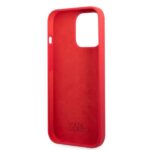 Karl Lagerfeld KLHCP13LSLMP1R iPhone 13 Pro / 13 6,1" hardcase red Silicone Plaque - imagine 7