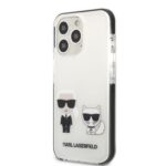 Karl Lagerfeld KLHCP13LTPEKCW iPhone 13 Pro / 13 6,1" hardcase white Karl&Choupette - imagine 2