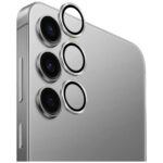 Glass for Camera UNIQ Optix Aluminium Camera Lens for Samsung Galaxy S25 silver