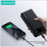 USAMS PB80 Power Bank PD20W 20000mAh white - imagine 6
