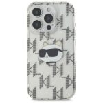 Karl Lagerfeld KLHCP16LHKLPCHT iPhone 16 Pro 6.3" transparent hardcase IML Choupette He - imagine 3