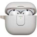Case UNIQ Clyde for AirPods 4 Lock Case beige - imagine 3