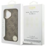 Case Guess 4G PU Classic Logo MagSafe for iPhone 17 brown - imagine 8