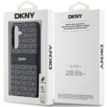 DKNY DKHCS24MPRTHSLK S24+ S926 black hardcase Leather Mono Stripe & Metal Logo - imagine 8