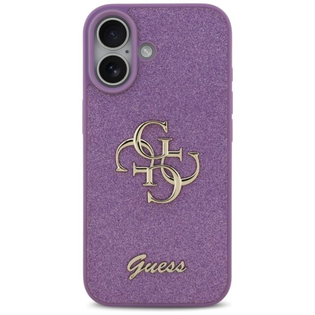 Case Guess Fixed Glitter Big 4G for iPhone 17 lilac - imagine 3