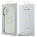 Guess GUHCP16MHCHGSPT iPhone 16 plus 6.7" transparent hardcase IML Heart - imagine 8